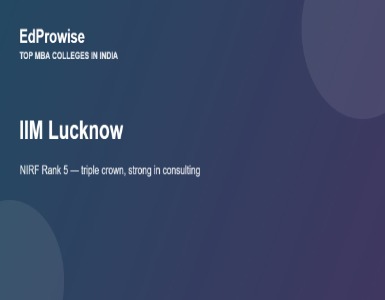 IIM Lucknow: NIRF Rank 5 MBA College – Fees, Address, Academics and Why It Is Best