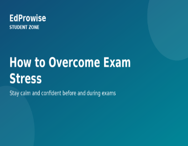 How Students Can Overcome Exam Stress and Anxiety