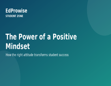 The Power of a Positive Mindset for Students