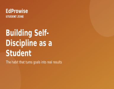 How Students Can Build Self-Discipline for Success